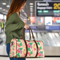 Colorful Aloha Hawaii Hibiscus Orchid Seamless Travel Bag