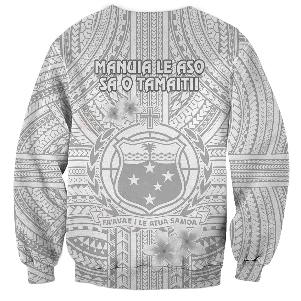 samoa-white-sunday-sweatshirt-manuia-le-aso-sa-o-tamaiti-polynesian-plumeria