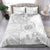 Personalised Samoa White Sunday Bedding Set Manuia le Aso Sa o Tamaiti Polynesian Plumeria LT14 - Polynesian Pride