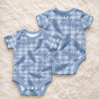 Blue Palaka Hawaii Palapalai Baby Onesie Hawaiian Fern