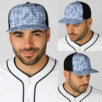 Blue Palaka Hawaii Palapalai Baseball Net Cap Hawaiian Fern