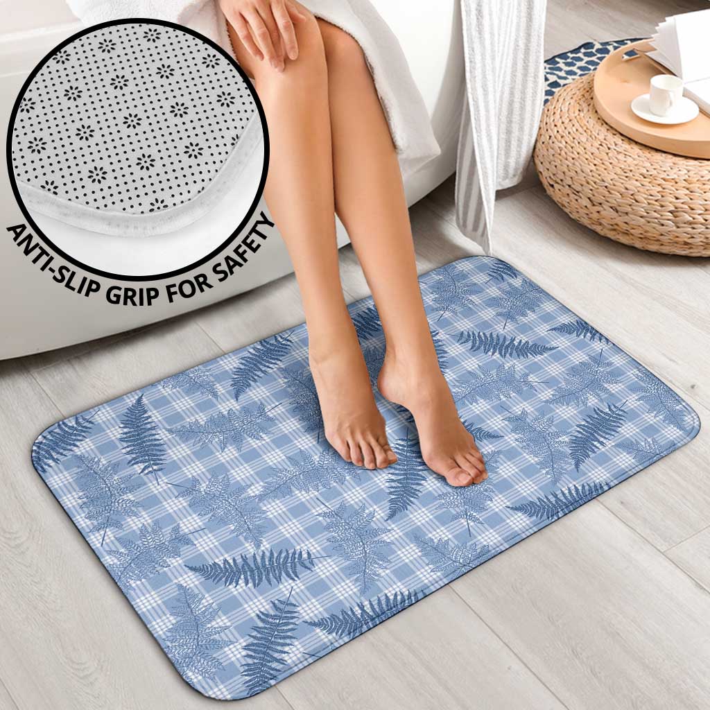 Blue Palaka Hawaii Palapalai Bathroom Set Hawaiian Fern - Polynesian Pride