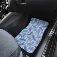 Blue Palaka Hawaii Palapalai Car Mats Hawaiian Fern - Polynesian Pride