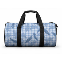 Blue Palaka Hawaii Palapalai Duffle Bag Hawaiian Fern