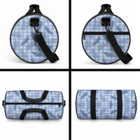 Blue Palaka Hawaii Palapalai Duffle Bag Hawaiian Fern