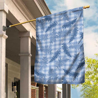 Blue Palaka Hawaii Palapalai Garden Flag Hawaiian Fern - Polynesian Pride