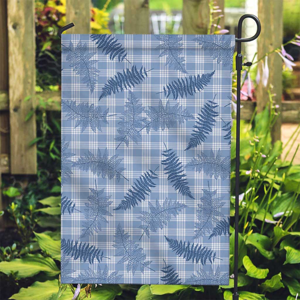 Blue Palaka Hawaii Palapalai Garden Flag Hawaiian Fern - Polynesian Pride
