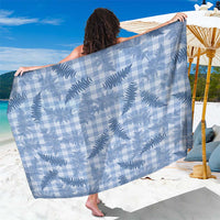 Blue Palaka Hawaii Palapalai Sarong Hawaiian Fern - Polynesian Pride