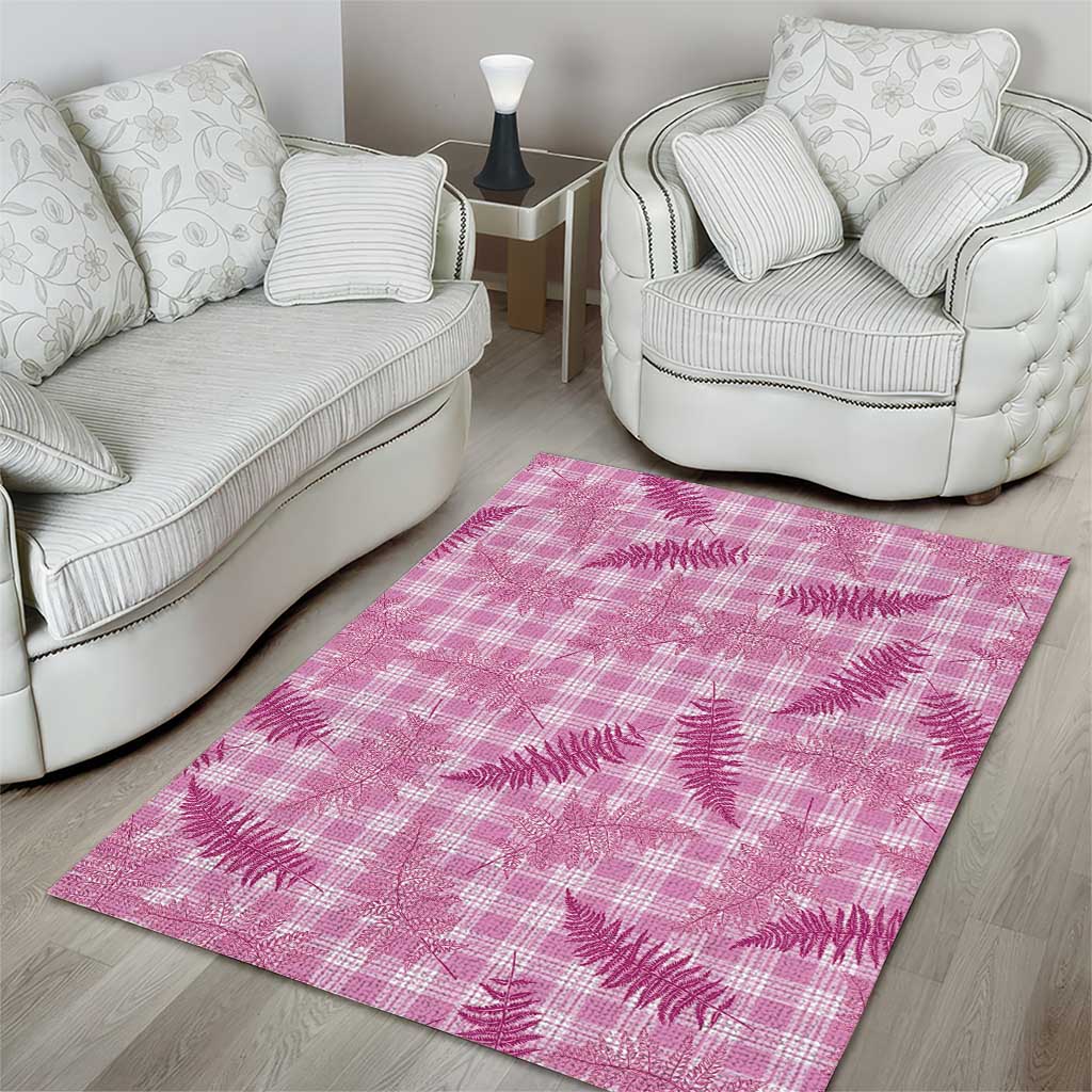 Purple Palaka Hawaii Palapalai Area Rug Hawaiian Fern - Polynesian Pride