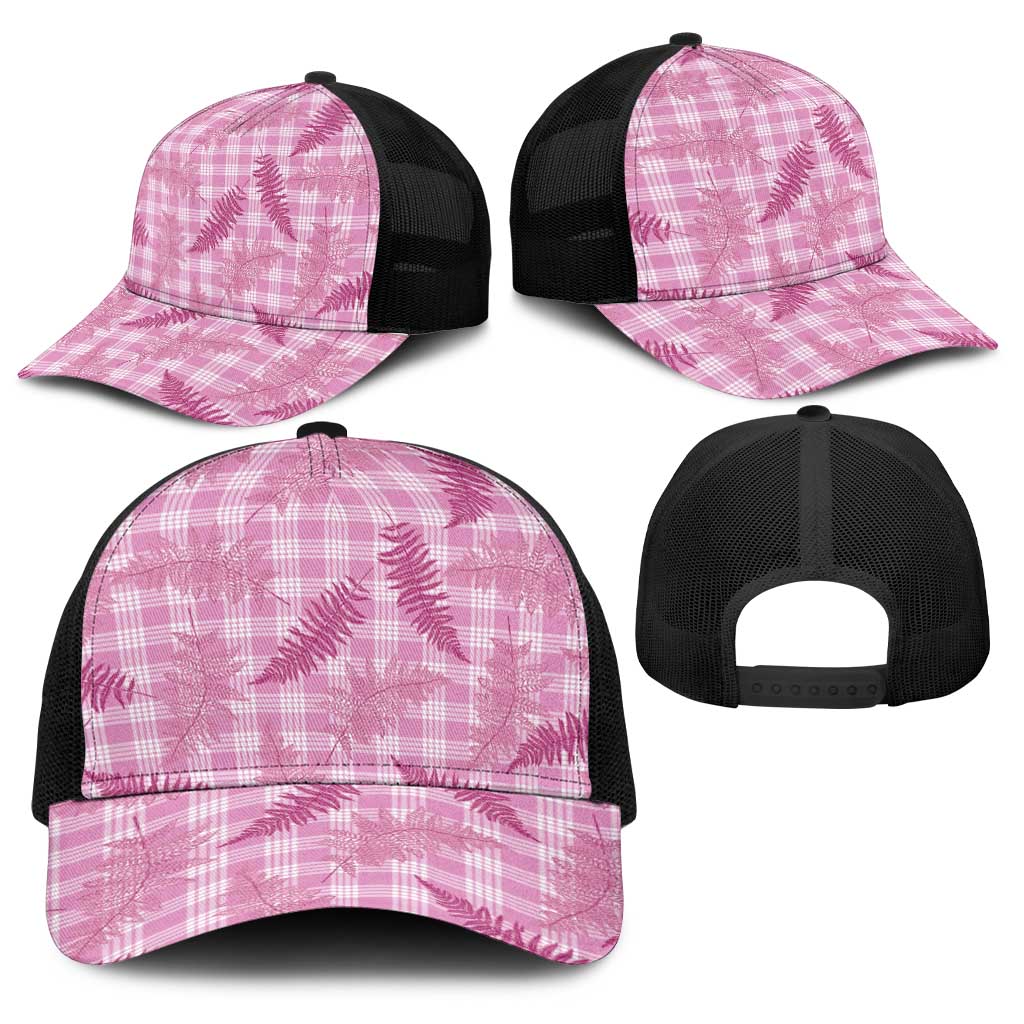 Purple Palaka Hawaii Palapalai Baseball Net Cap Hawaiian Fern