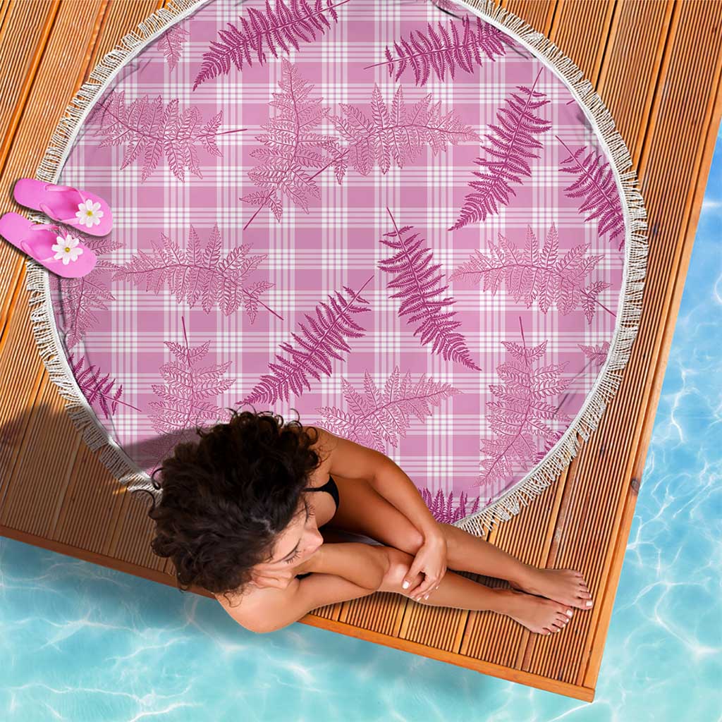 Purple Palaka Hawaii Palapalai Beach Blanket Hawaiian Fern - Polynesian Pride