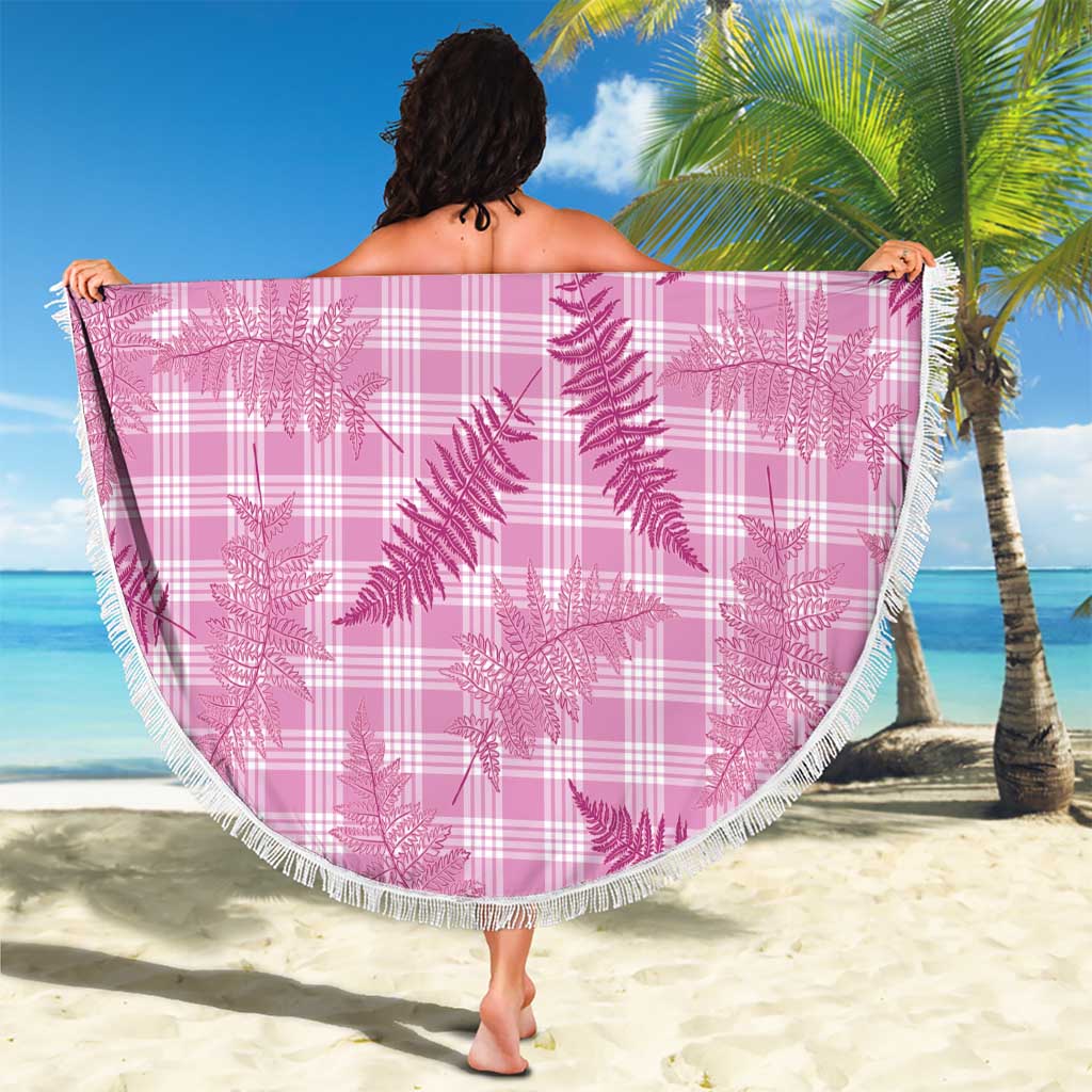 Purple Palaka Hawaii Palapalai Beach Blanket Hawaiian Fern - Polynesian Pride