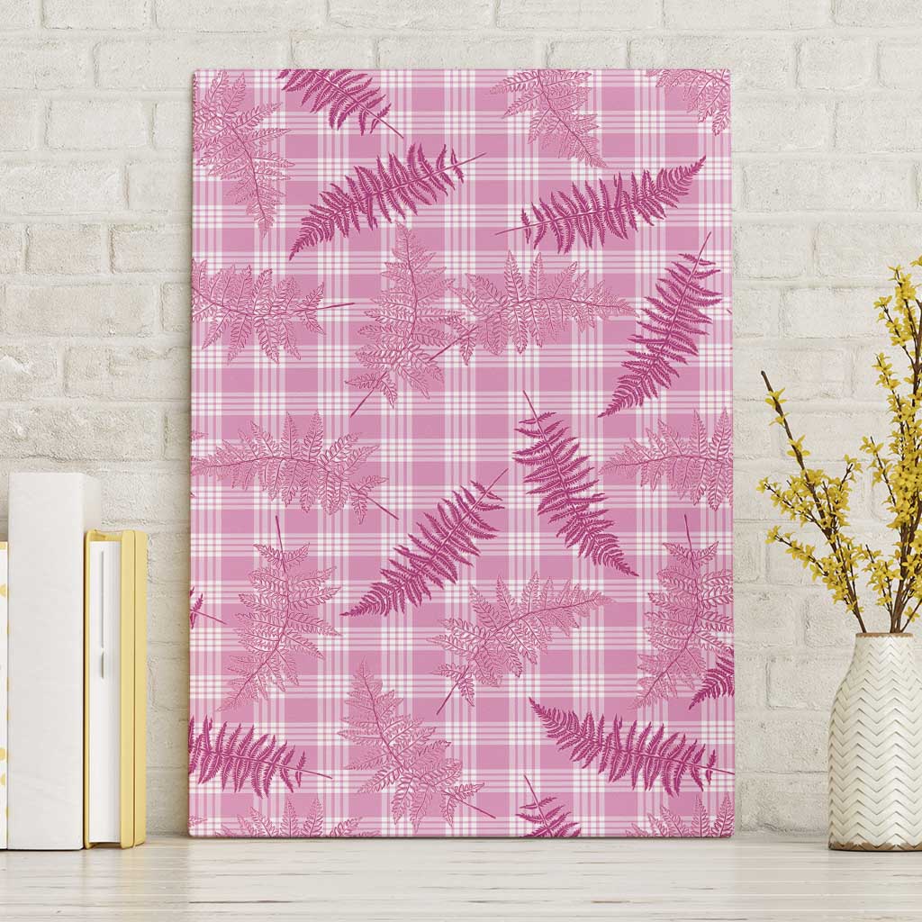 Purple Palaka Hawaii Palapalai Canvas Wall Art Hawaiian Fern - Polynesian Pride