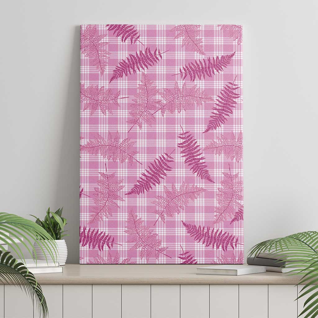 Purple Palaka Hawaii Palapalai Canvas Wall Art Hawaiian Fern - Polynesian Pride