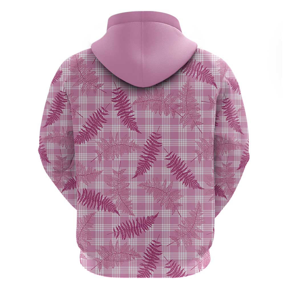Purple Palaka Hawaii Palapalai Hoodie Hawaiian Fern - Polynesian Pride