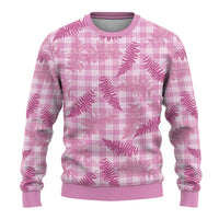 Purple Palaka Hawaii Palapalai Ugly Christmas Sweater Hawaiian Fern - Polynesian Pride