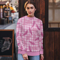 Purple Palaka Hawaii Palapalai Ugly Christmas Sweater Hawaiian Fern - Polynesian Pride