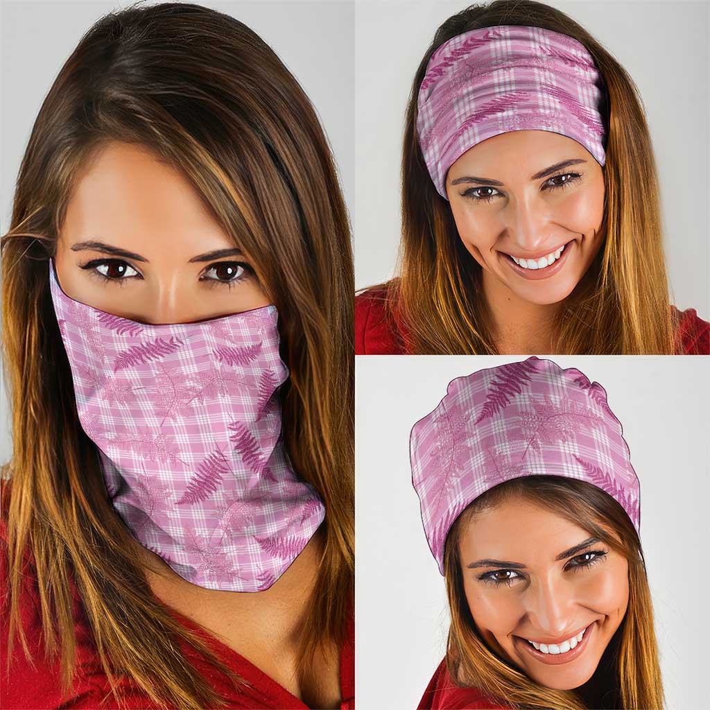 Purple Palaka Hawaii Palapalai Neck Gaiter Hawaiian Fern - Polynesian Pride