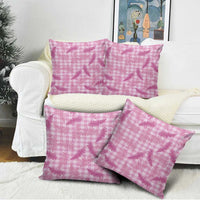 Purple Palaka Hawaii Palapalai Pillow Cover Hawaiian Fern - Polynesian Pride