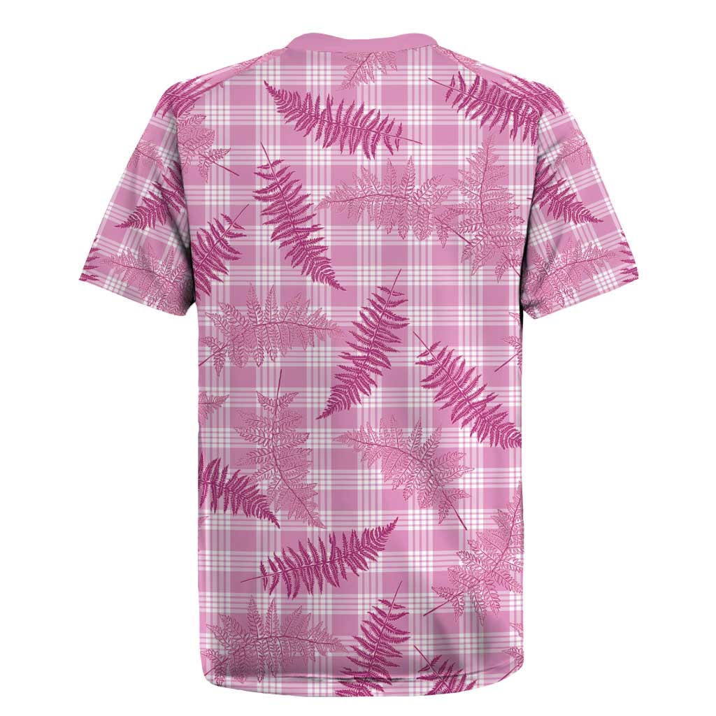 Purple Palaka Hawaii Palapalai Rugby Jersey Hawaiian Fern - Polynesian Pride