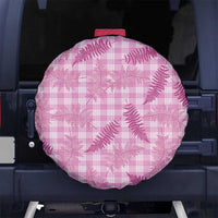 Purple Palaka Hawaii Palapalai Spare Tire Cover Hawaiian Fern - Polynesian Pride