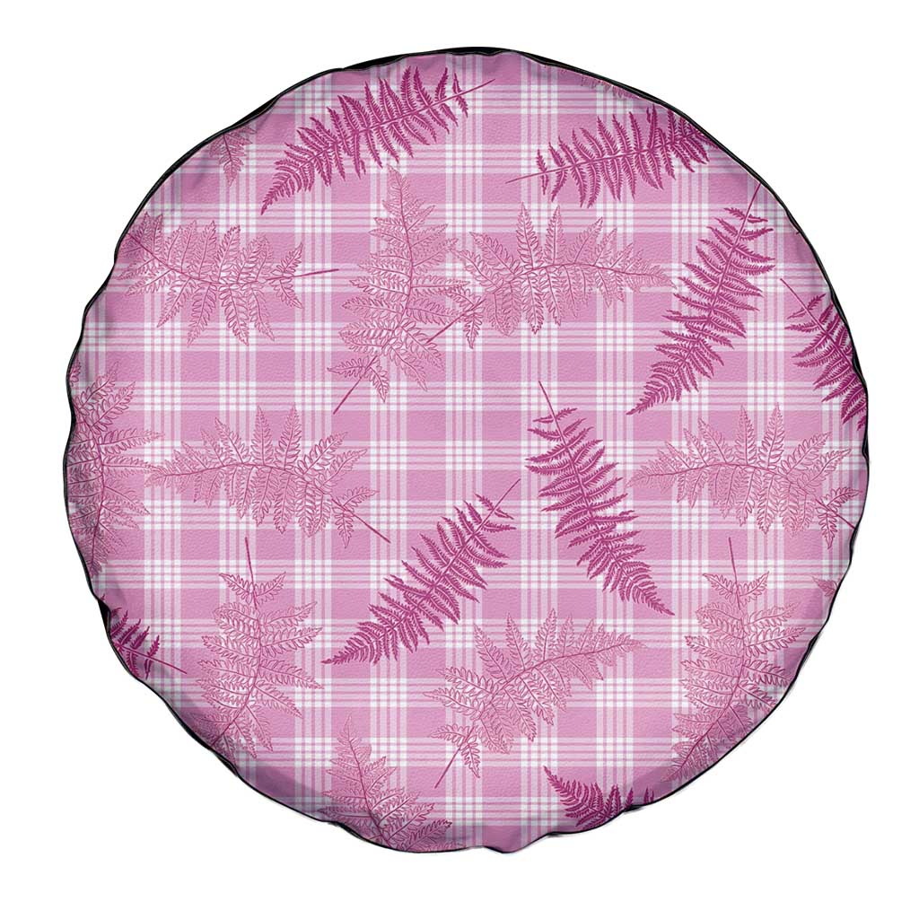 Purple Palaka Hawaii Palapalai Spare Tire Cover Hawaiian Fern - Polynesian Pride