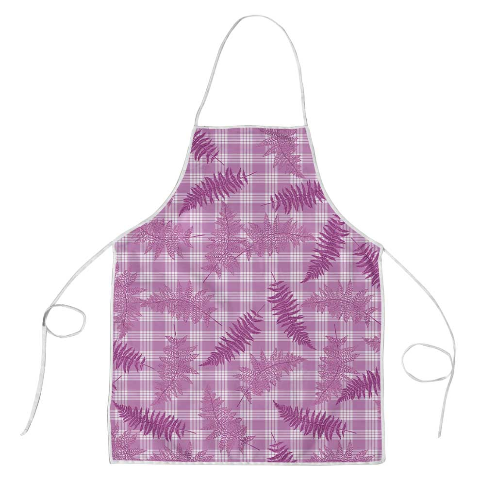 Pink Palaka Hawaii Palapalai Apron Hawaiian Fern - Polynesian Pride