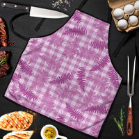 Pink Palaka Hawaii Palapalai Apron Hawaiian Fern - Polynesian Pride