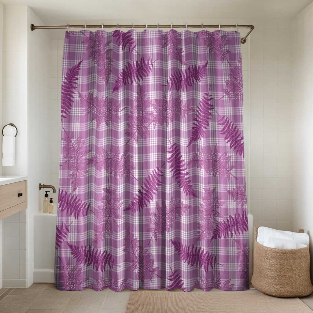 Pink Palaka Hawaii Palapalai Bathroom Set Hawaiian Fern - Polynesian Pride