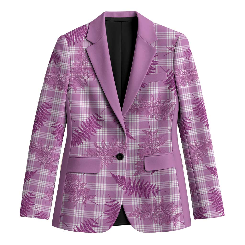 Pink Palaka Hawaii Palapalai Blazer Hawaiian Fern - Polynesian Pride