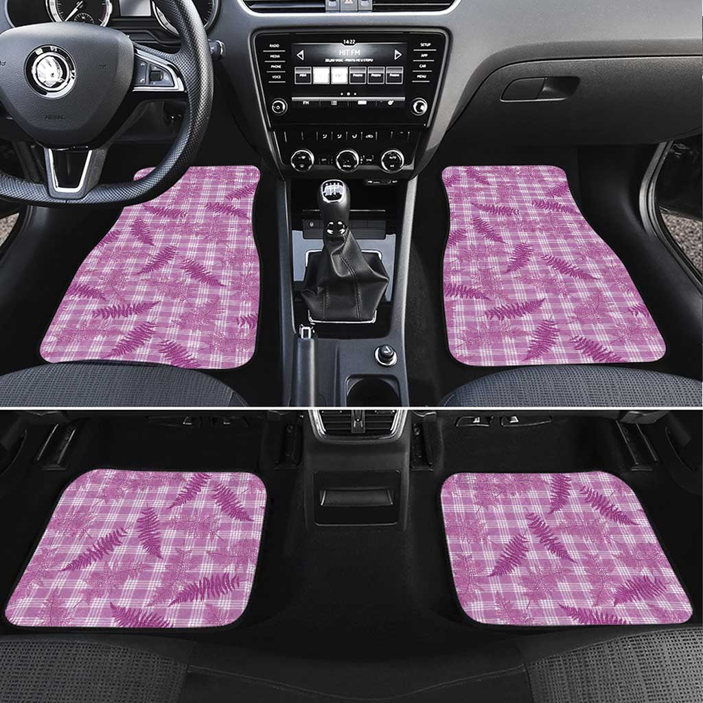 Pink Palaka Hawaii Palapalai Car Mats Hawaiian Fern - Polynesian Pride