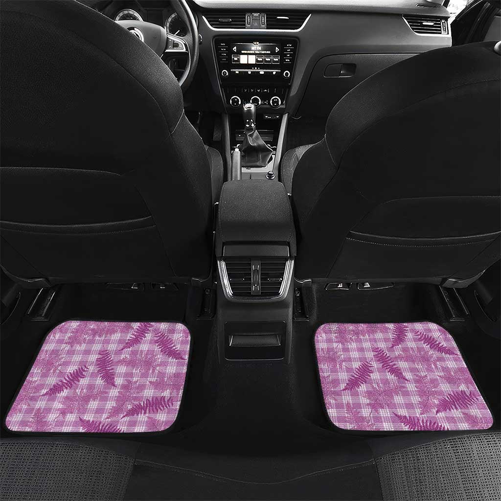 Pink Palaka Hawaii Palapalai Car Mats Hawaiian Fern - Polynesian Pride