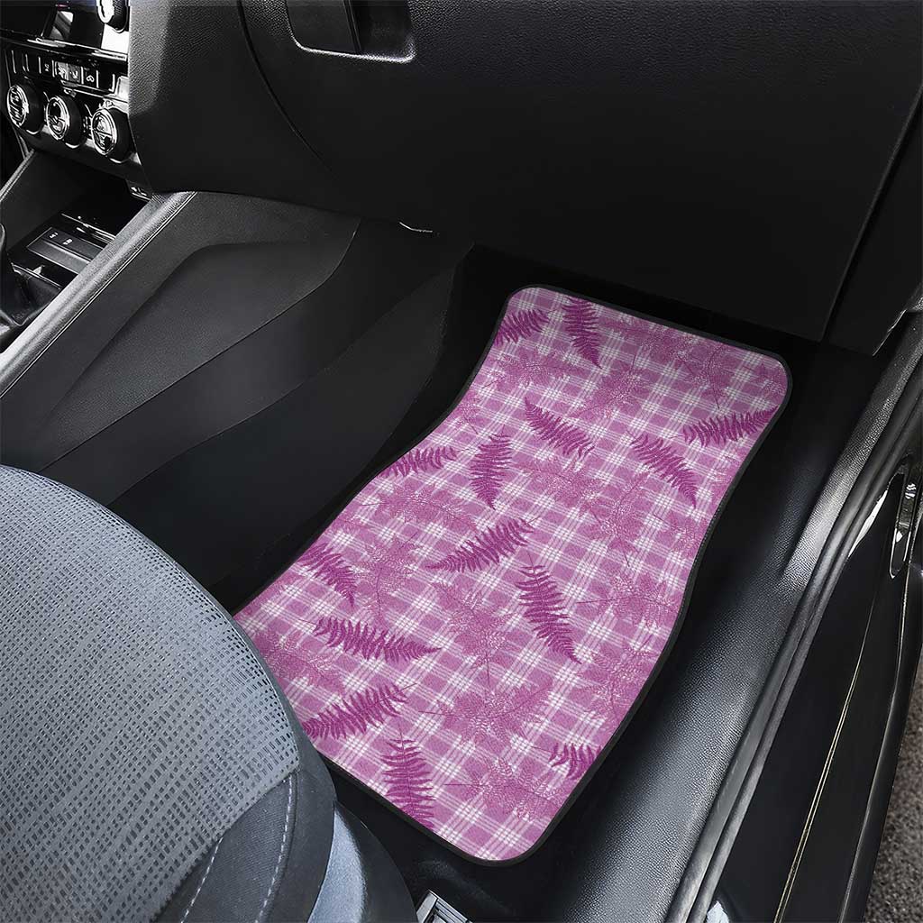 Pink Palaka Hawaii Palapalai Car Mats Hawaiian Fern - Polynesian Pride