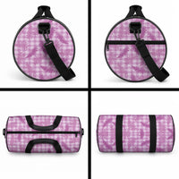 Pink Palaka Hawaii Palapalai Duffle Bag Hawaiian Fern