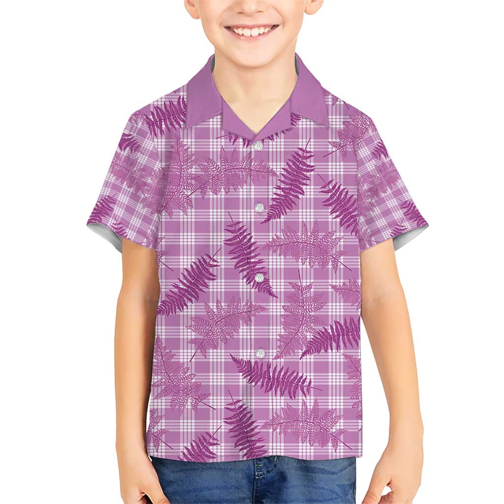 Pink Palaka Hawaii Palapalai Hawaiian Shirt Hawaiian Fern - Polynesian Pride