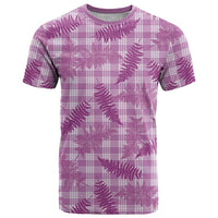 Pink Palaka Hawaii Palapalai T Shirt Hawaiian Fern - Polynesian Pride