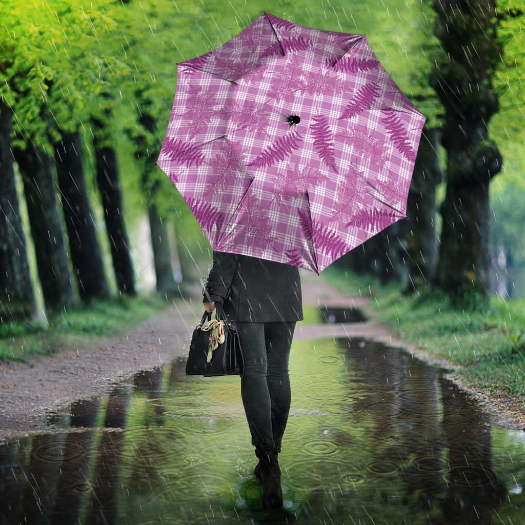 Pink Palaka Hawaii Palapalai Umbrella Hawaiian Fern - Polynesian Pride