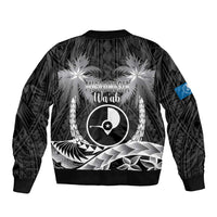 FSM Yap Day Bomber Jacket 2025 Wa'ab Micronesia Black Color LT14 - Polynesian Pride