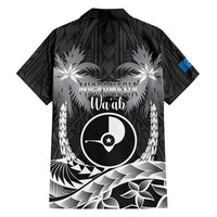 FSM Yap Day Family Matching Puletasi and Hawaiian Shirt 2025 Wa'ab Micronesia Black Color LT14 - Polynesian Pride
