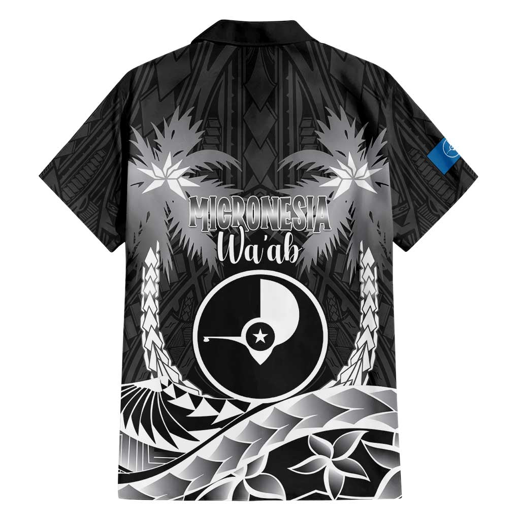 FSM Yap Day Hawaiian Shirt 2025 Wa'ab Micronesia Black Color LT14 - Polynesian Pride
