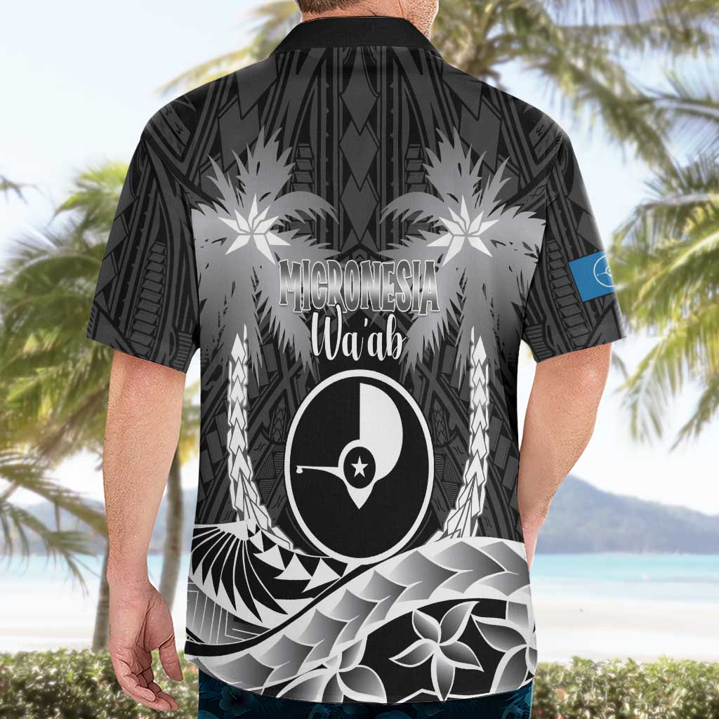 FSM Yap Day Hawaiian Shirt 2025 Wa'ab Micronesia Black Color LT14 - Polynesian Pride