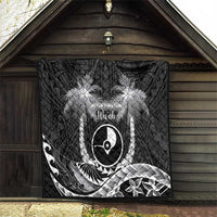 FSM Yap Day Quilt 2025 Wa'ab Micronesia Black Color