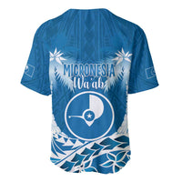 FSM Yap Day Baseball Jersey 2025 Wa'ab Micronesia Flag Color LT14 - Polynesian Pride