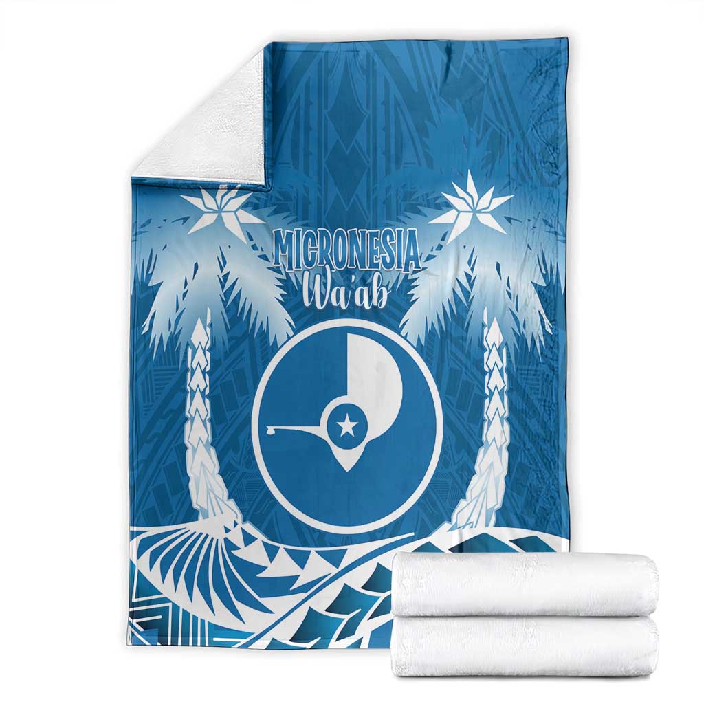 FSM Yap Day Blanket 2025 Wa'ab Micronesia Flag Color