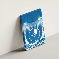 FSM Yap Day Canvas Wall Art 2025 Wa'ab Micronesia Flag Color