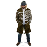 Aloha Hawaii Kalo Pikake Lei Cloak Chest Tattoo Gold Hawaiian Pattern