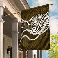 Aloha Hawaii Kalo Pikake Lei Garden Flag Chest Tattoo Gold Hawaiian Pattern
