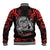 Personalised Aotearoa Bulldog Baseball Jacket NZ Maori Tattoo