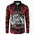 Personalised Aotearoa Bulldog Button Sweatshirt NZ Maori Tattoo