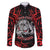 Personalised Aotearoa Bulldog Family Matching Puletasi and Hawaiian Shirt NZ Maori Tattoo